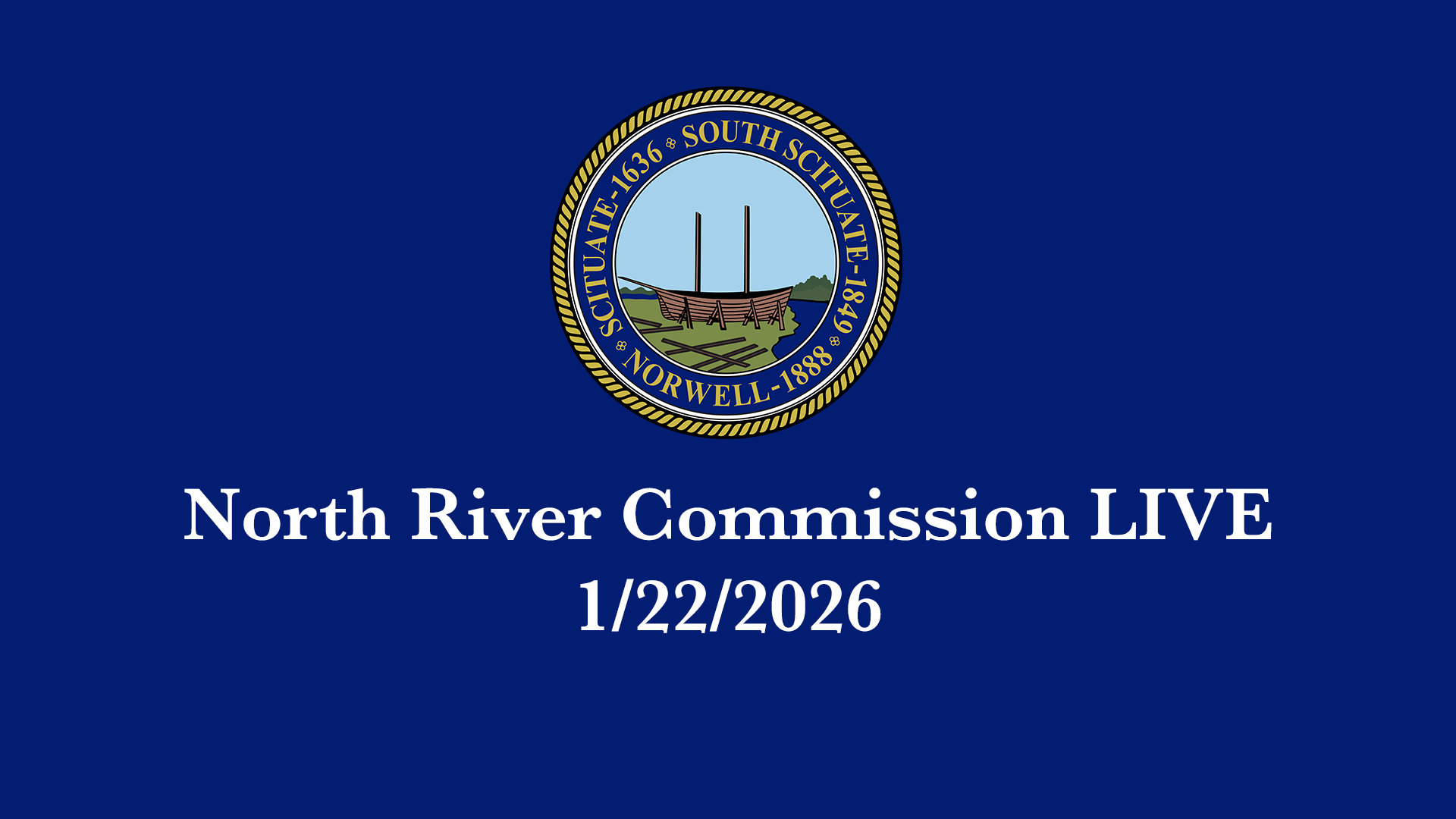 Thumbnail image for North River Commission: 1/22/2026 - Broadcast LIVE