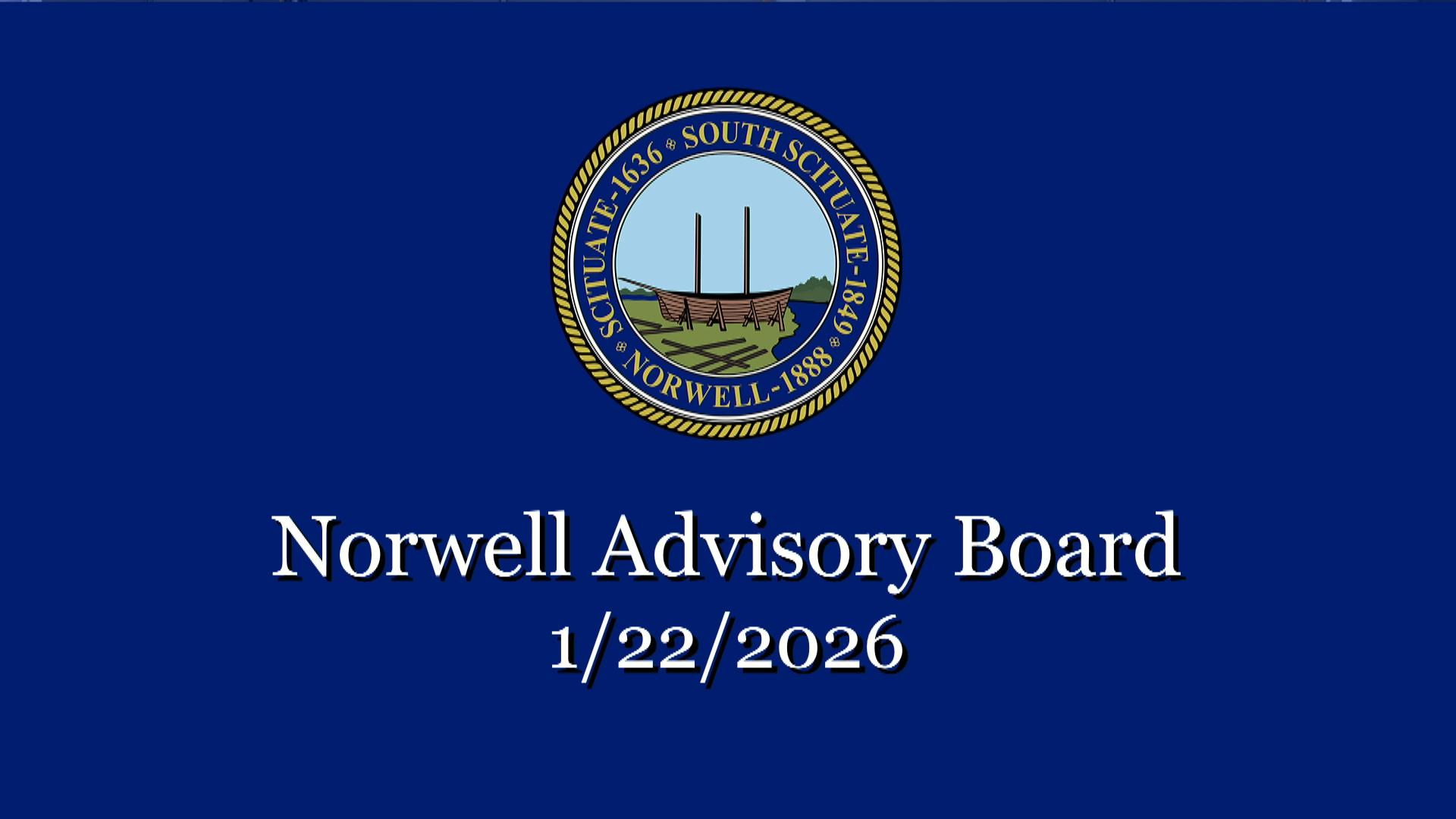 Thumbnail image for Norwell Advisory Board: 1/22/2026