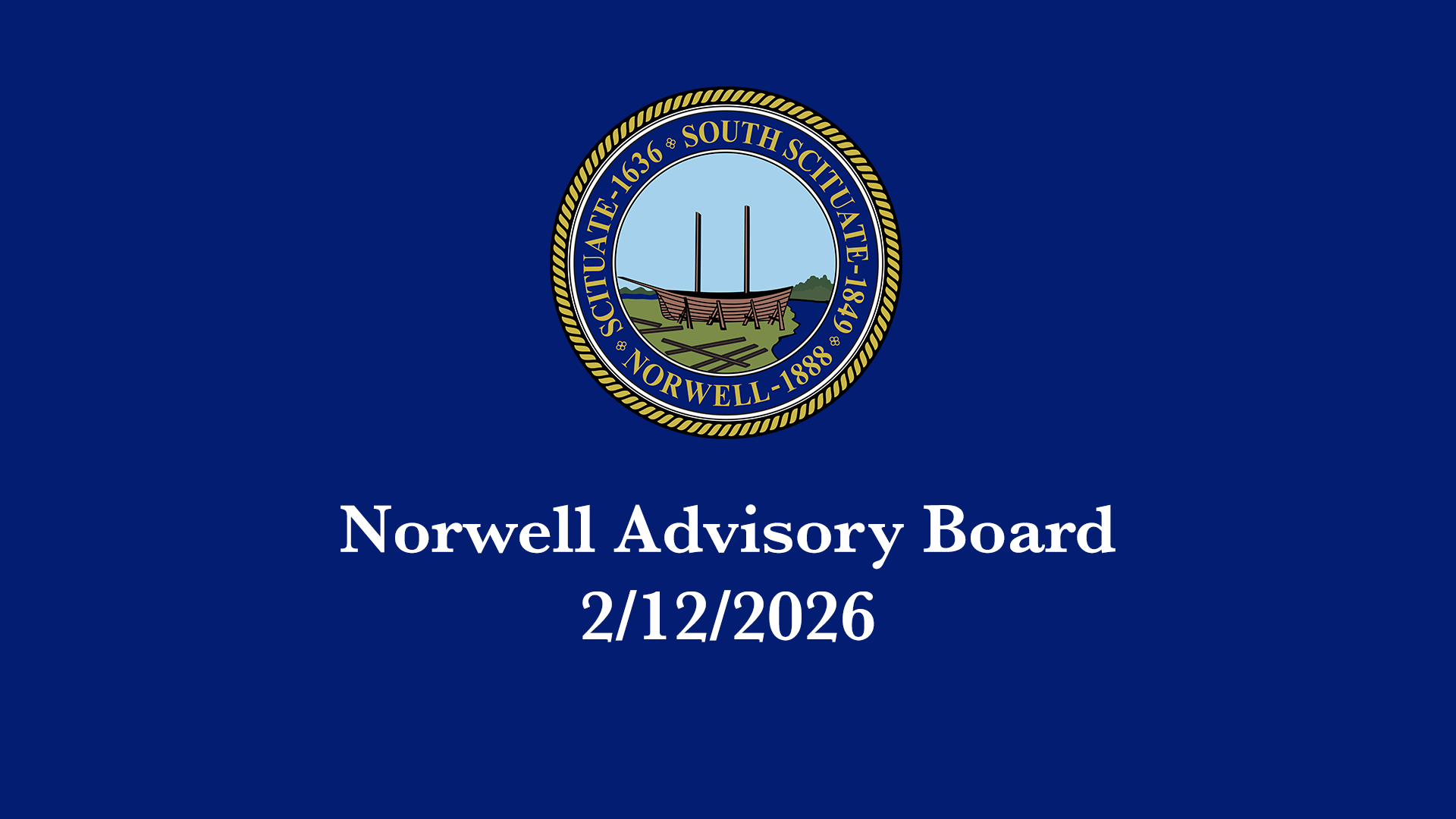 Thumbnail image for Norwell Advisory Board: 2/12/2026