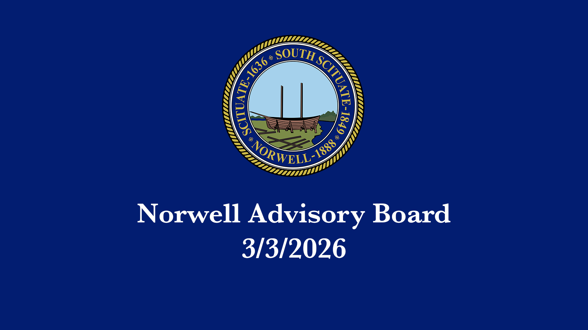 Thumbnail image for Norwell Advisory Board: 3/3/2026
