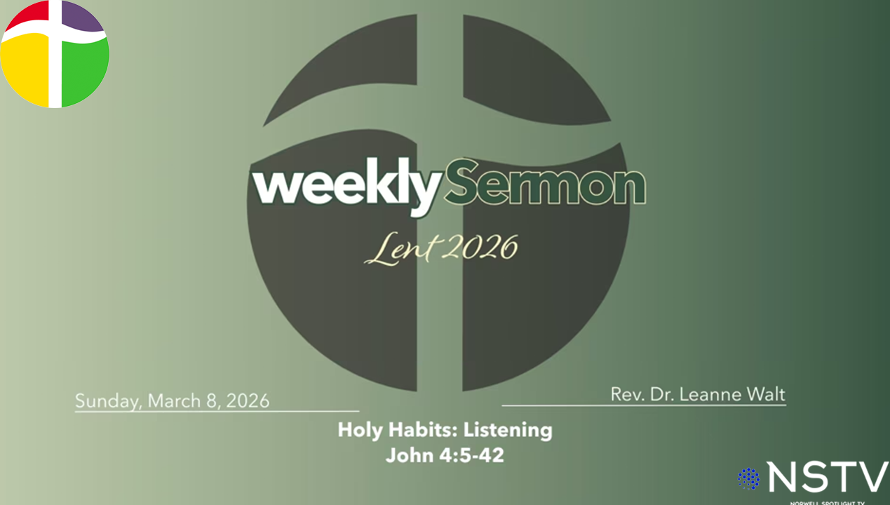 Thumbnail image for United Church of Christ Norwell Worship: 3/8/2026