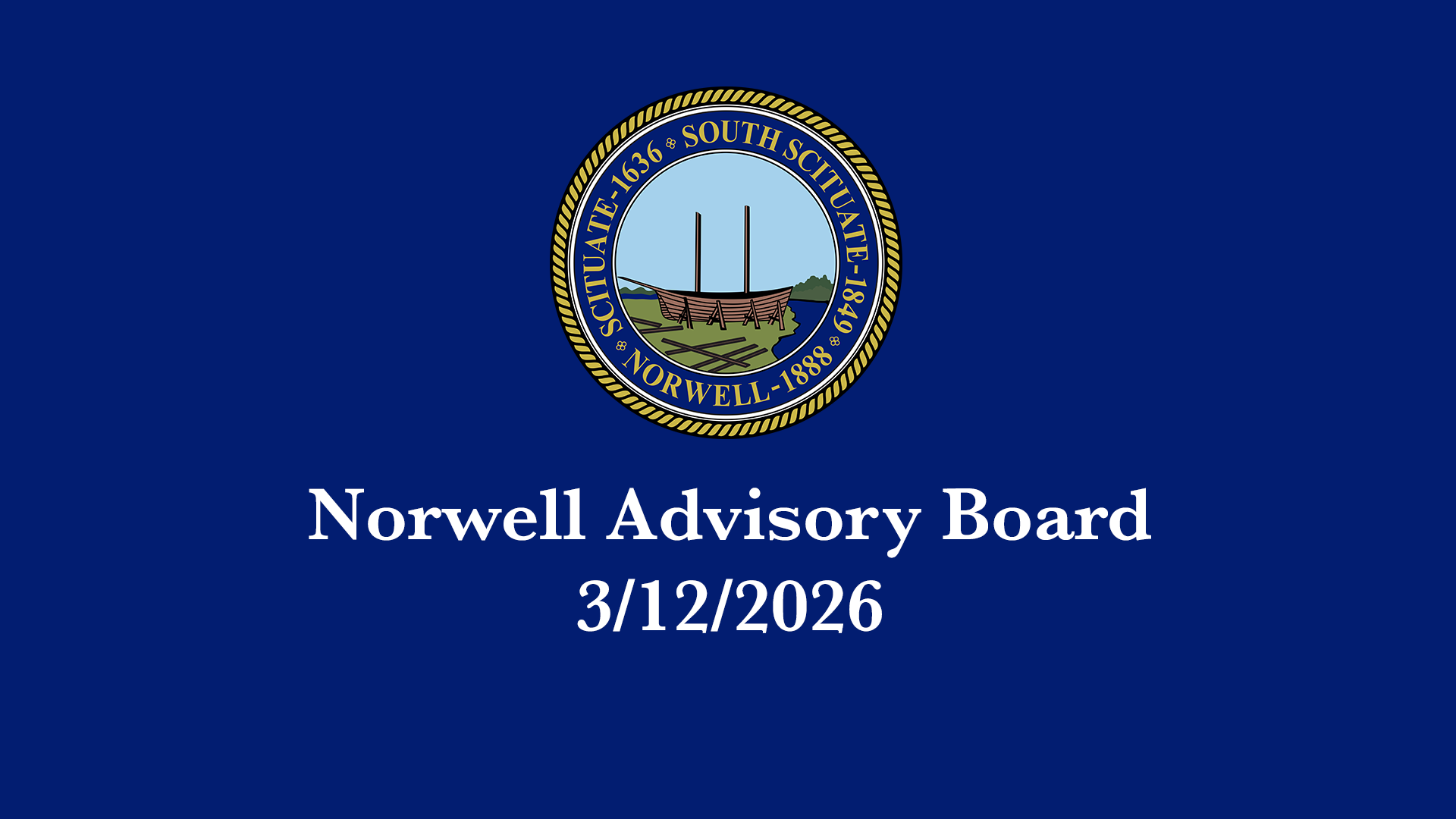 Thumbnail image for Norwell Advisory Board: 3/12/2026