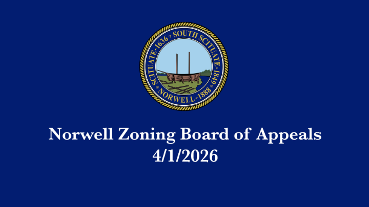 Thumbnail image for Norwell Zoning Board of Appeals: 4/1/2026