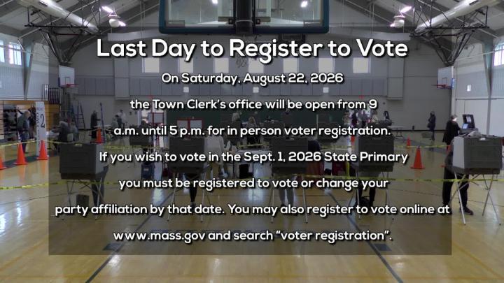 Thumbnail image for Last Day to Register to Vote 2026