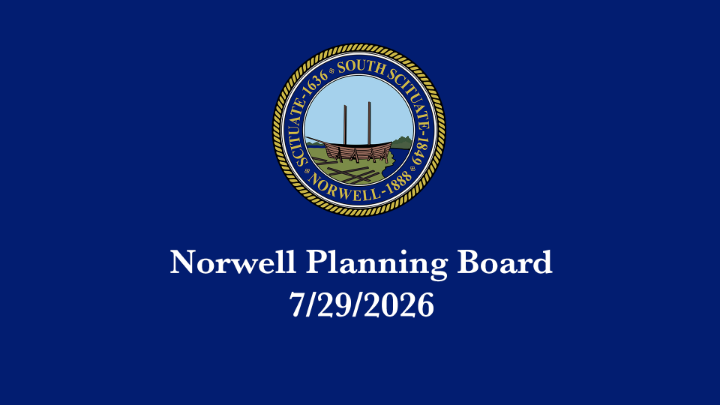 Thumbnail image for Norwell Planning Board: 7/29/2026
