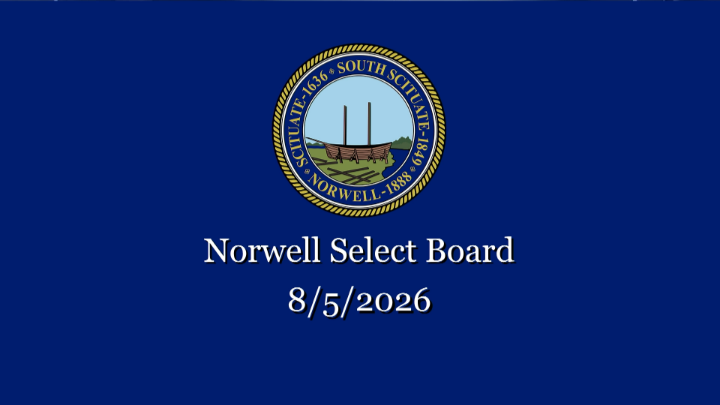 Thumbnail image for Norwell Select Board: 8/5/2026