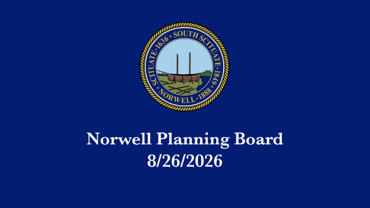 Thumbnail image for Norwell Planning Board: 8/26/2026